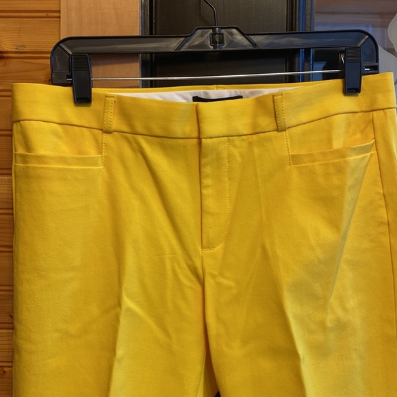 Banana Republic Yellow Sloan Slim Fit Pants - Picture 3 of 7